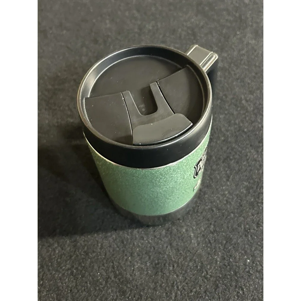 Stanley Eddie Bauer Sport Shop Stainless Steel Mug With Lid Big Grip Green B4 - Picture 3 of 11